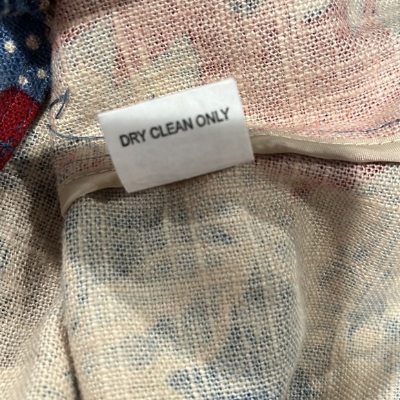 Bonnie & Norma Linen Blend Cottage core Blazer/Jacket - Picture 7 of 11